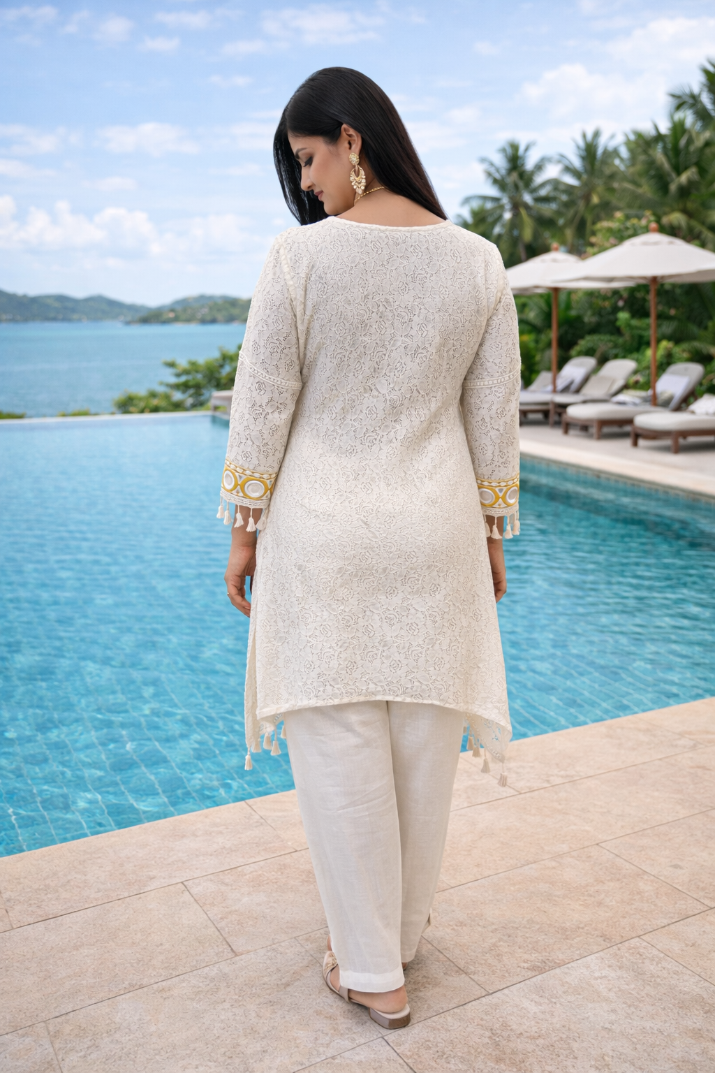 Co-ord Set with Potli Bag